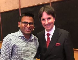 Amandeep Thind shared stage with John Demartini