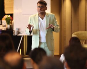 executive presence, over explaining, leadership communication, concise speaking, confident delivery, authority signals, clear messaging, business communication, executive voice, professional presence, calm leadership, decision clarity, communication impact