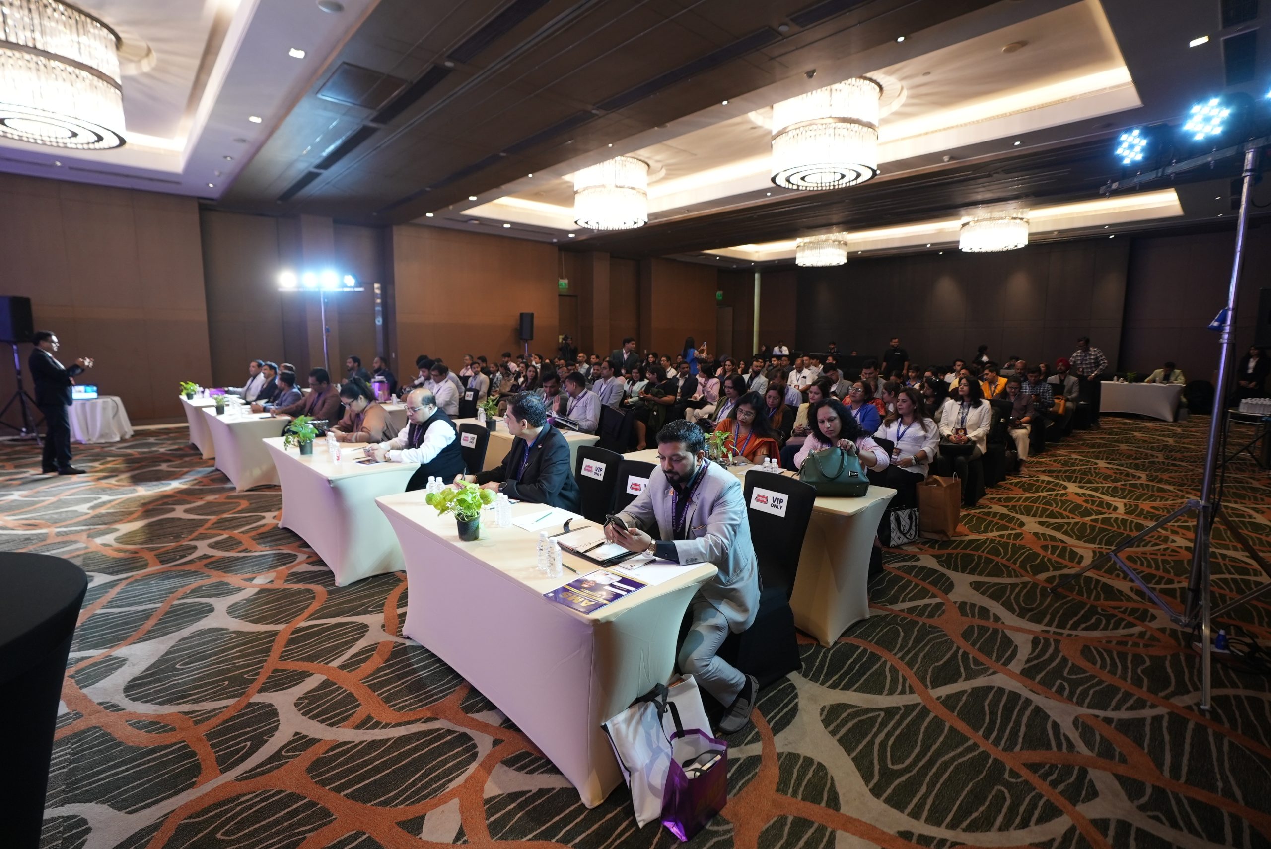 Participants networking during the workshop